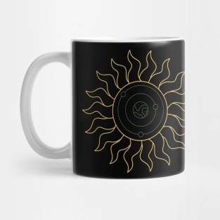 Solar system in the sun Mug